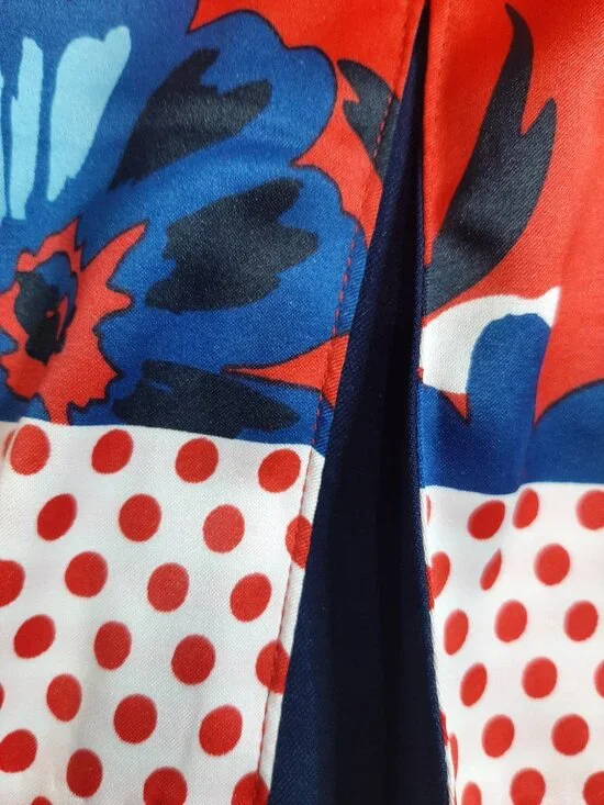 Izod retro coquette pinup girl pop art silky pleated tennis mini skirt skort - Picture 8 of 16